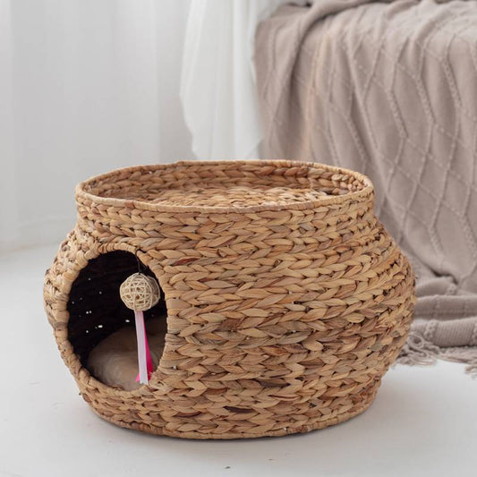 広西産ひょうたん草使用 天然素材 猫用ベッド